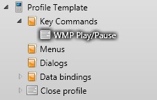 WMP Play Pause command
