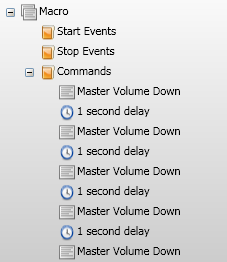Macro delay example