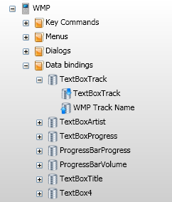 WMP Data Bindings