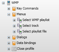WMP Menus